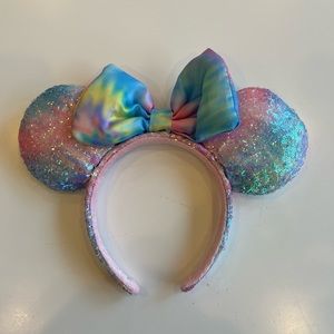 Tye dye mickey ears